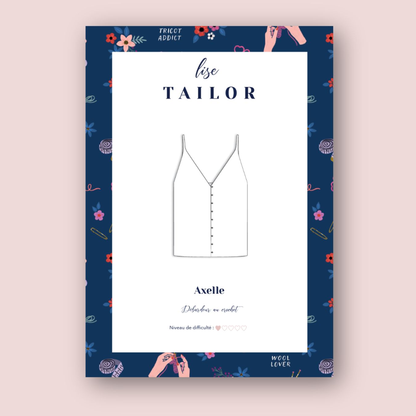 Top au crochet Axelle - PDF