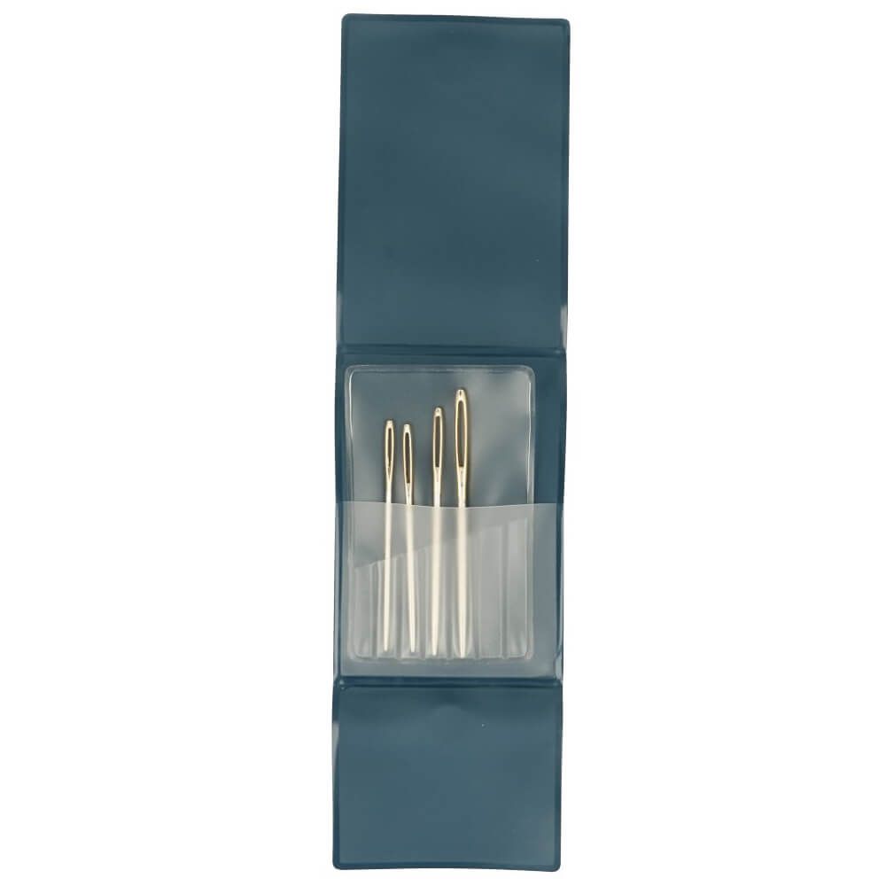 Set aiguilles à laine tulip avec étui aimanté - Bleu