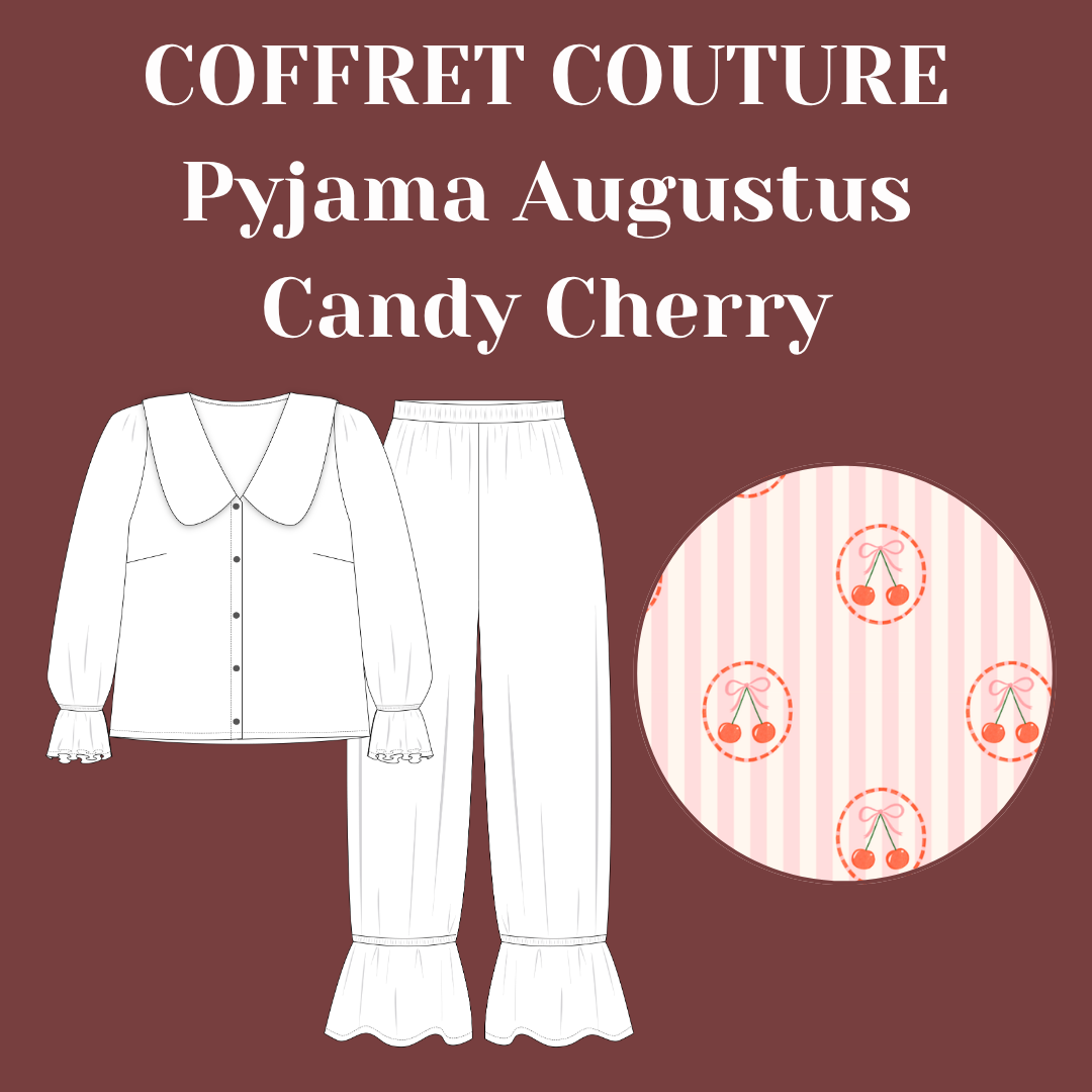 Couture Box - Augustus Pyjamas - Candy Cherry