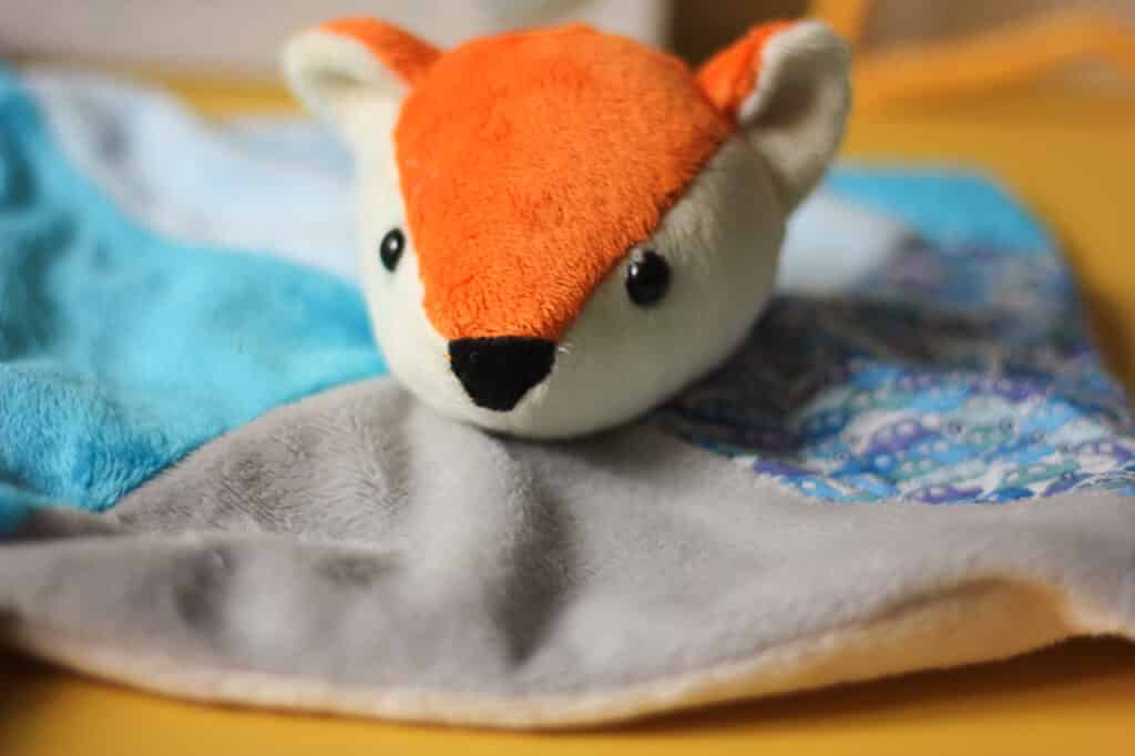 Doudou Selmar le renard - Petits Dom - Blog couture