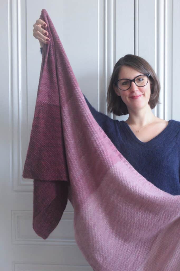 Ombré wrap - Purl soho - Blog tricot