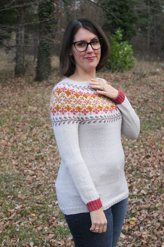 Pull Birkin sweater - Caitlin Hunter - Blog tricot