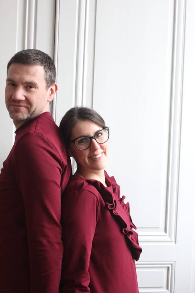 Sweat Le Décontracté - Les Beaux Gosses - Sweat Courcelles - Cozy Little World - Blog couture