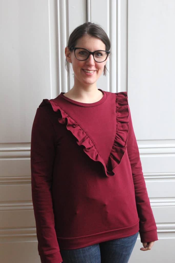 Sweat Courcelles - Cozy Little World - Blog couture