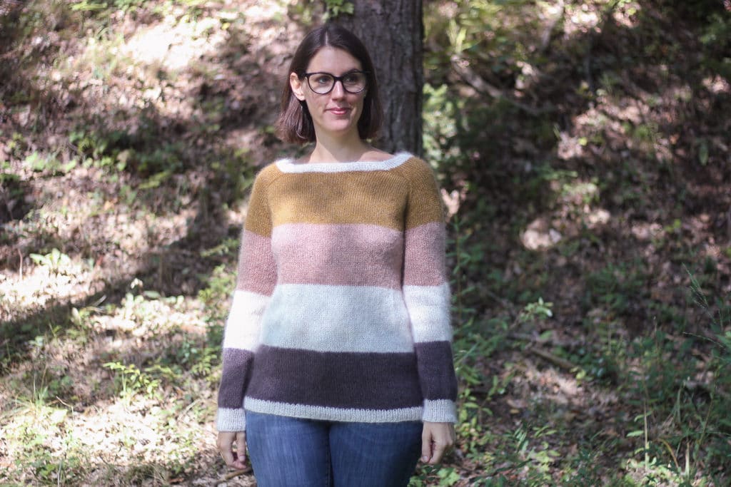 Pull Imagine - Atelier Emilie - Blog tricot