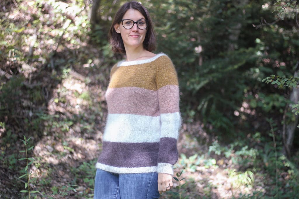 Pull Imagine - Atelier Emilie - Blog tricot