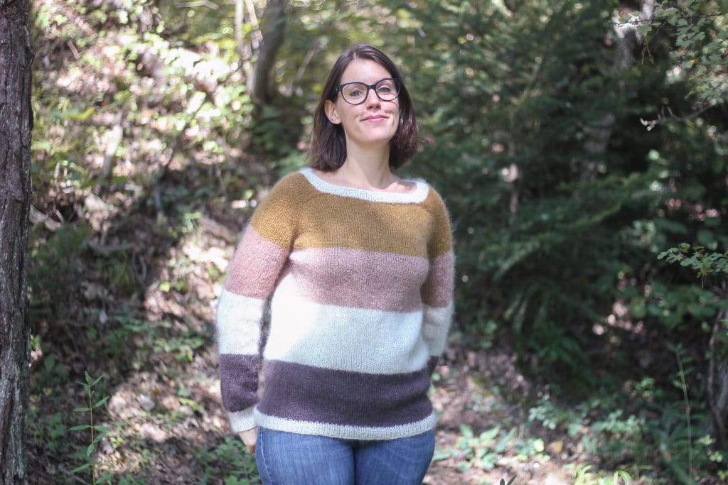 Pull Imagine - Atelier Emilie - Blog tricot