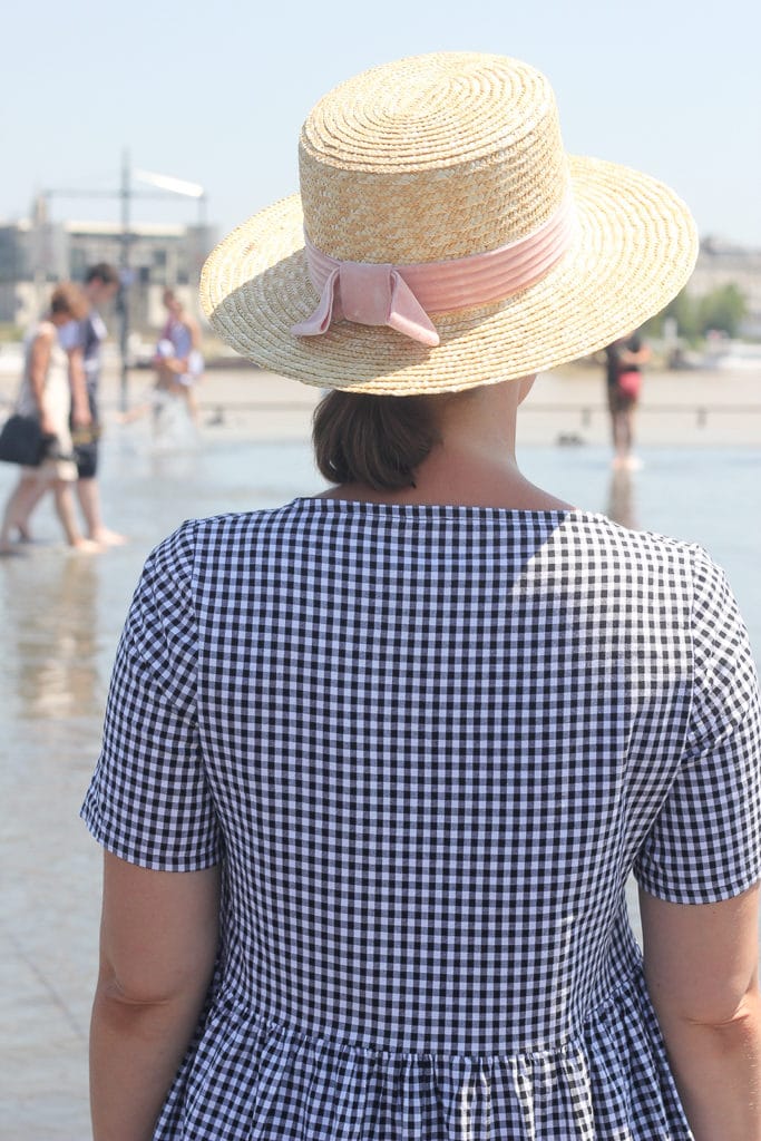 Robe Clarisse froncée - Chez Machine - Biog couture