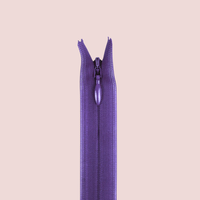 Invisible zipper - 40 cm - Purple Rain