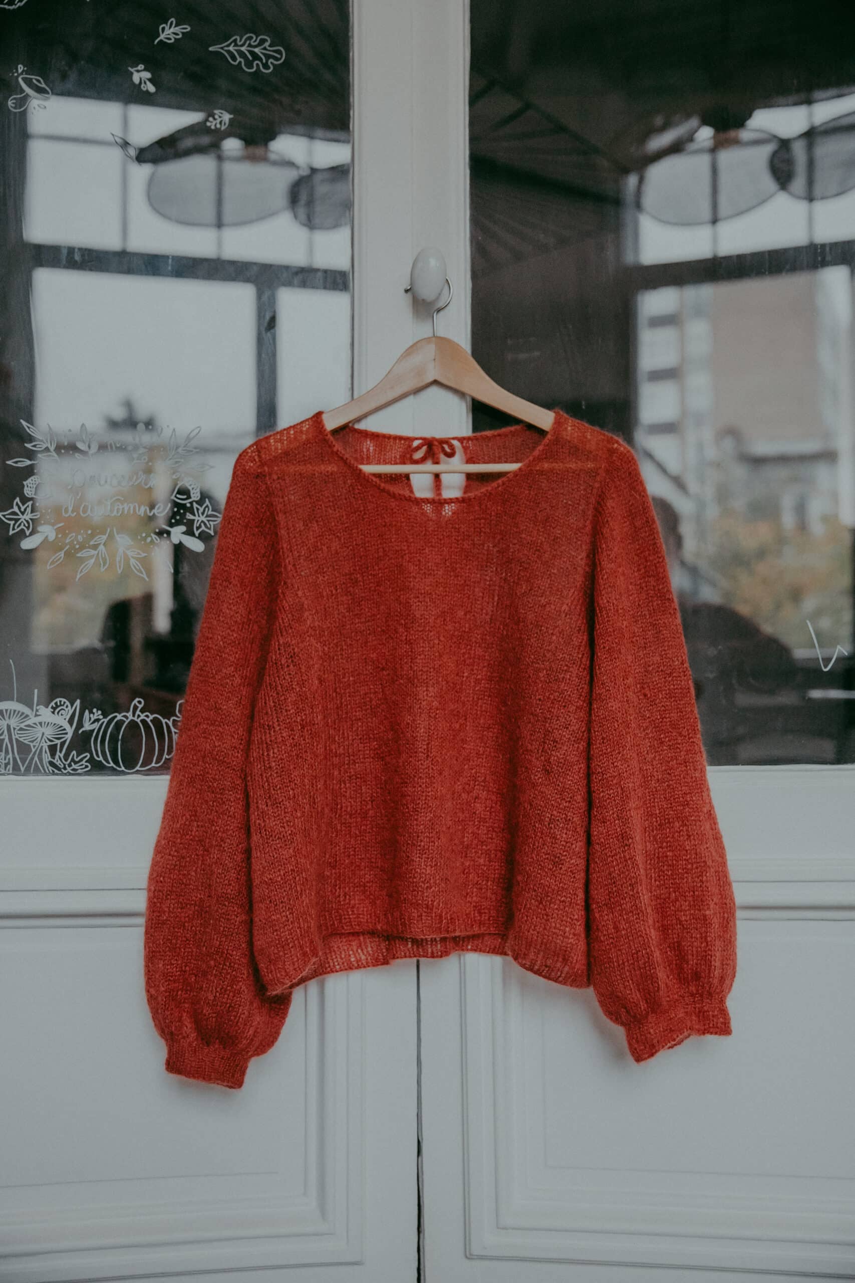 Mohair & soie - Terracotta