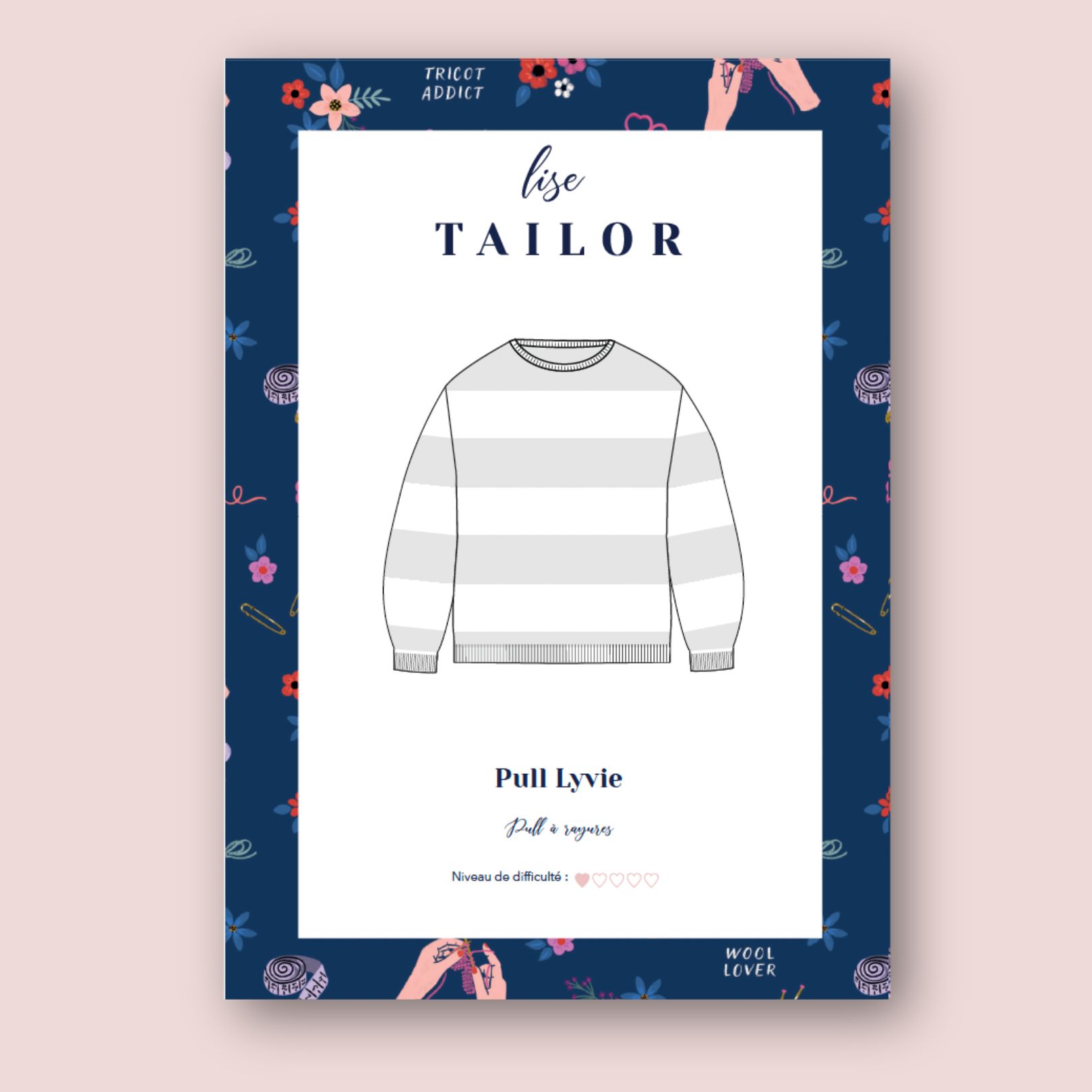 Pull Lyvie (extension gilet incluse) - PDF