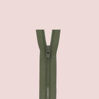 Zipper - Khaki - 12 cm