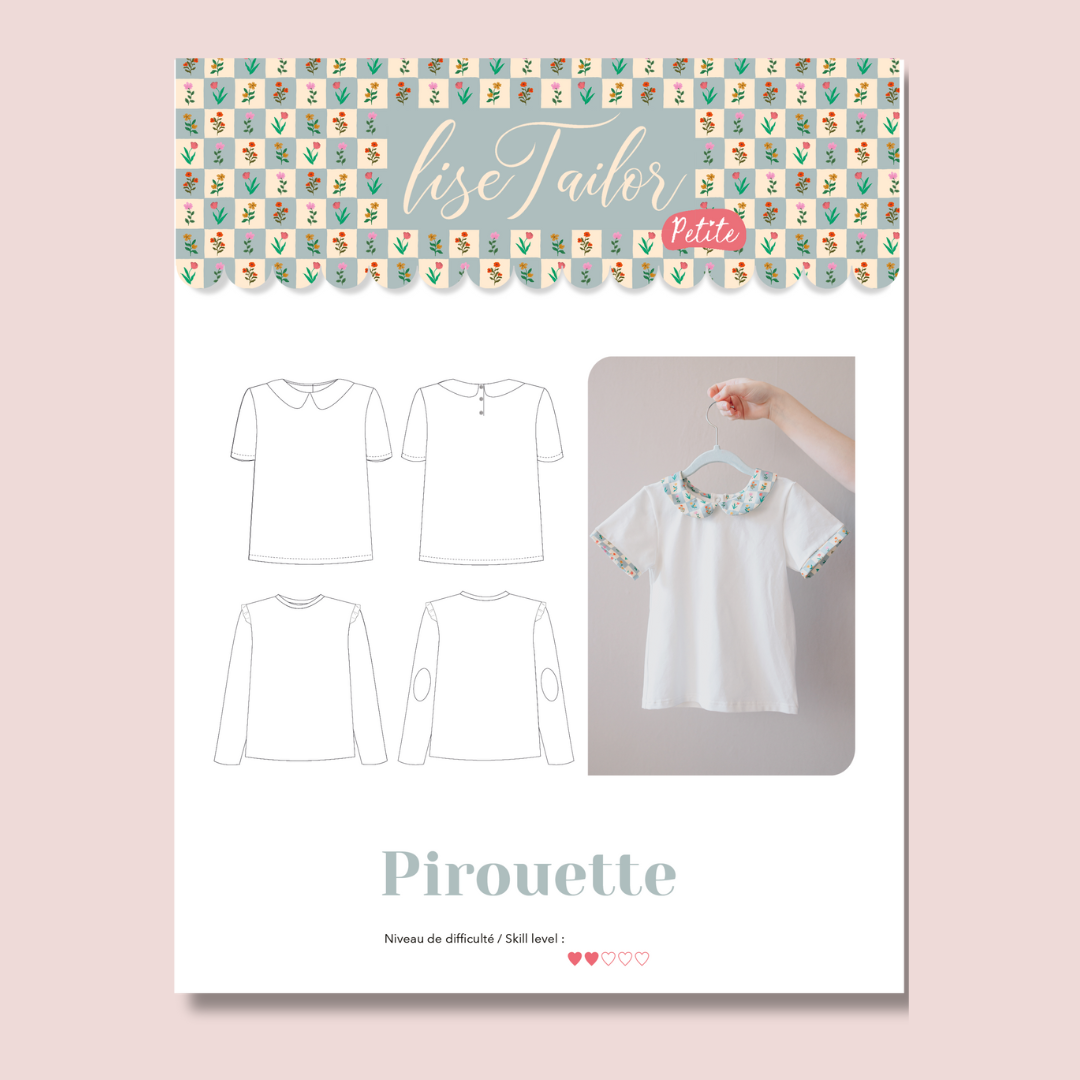 PETITE t-shirt Pirouette - Pochette
