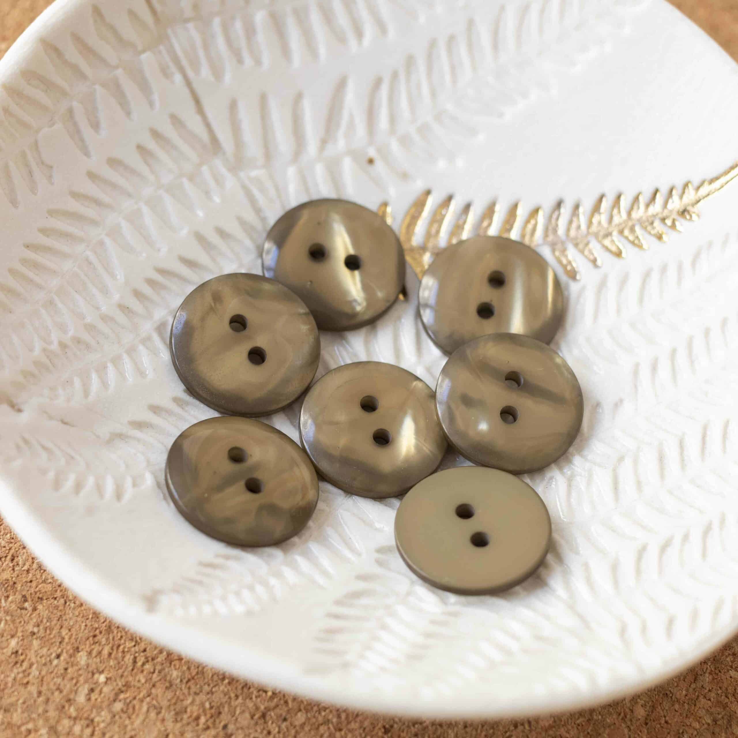 Bouton Sparkle - Kaki