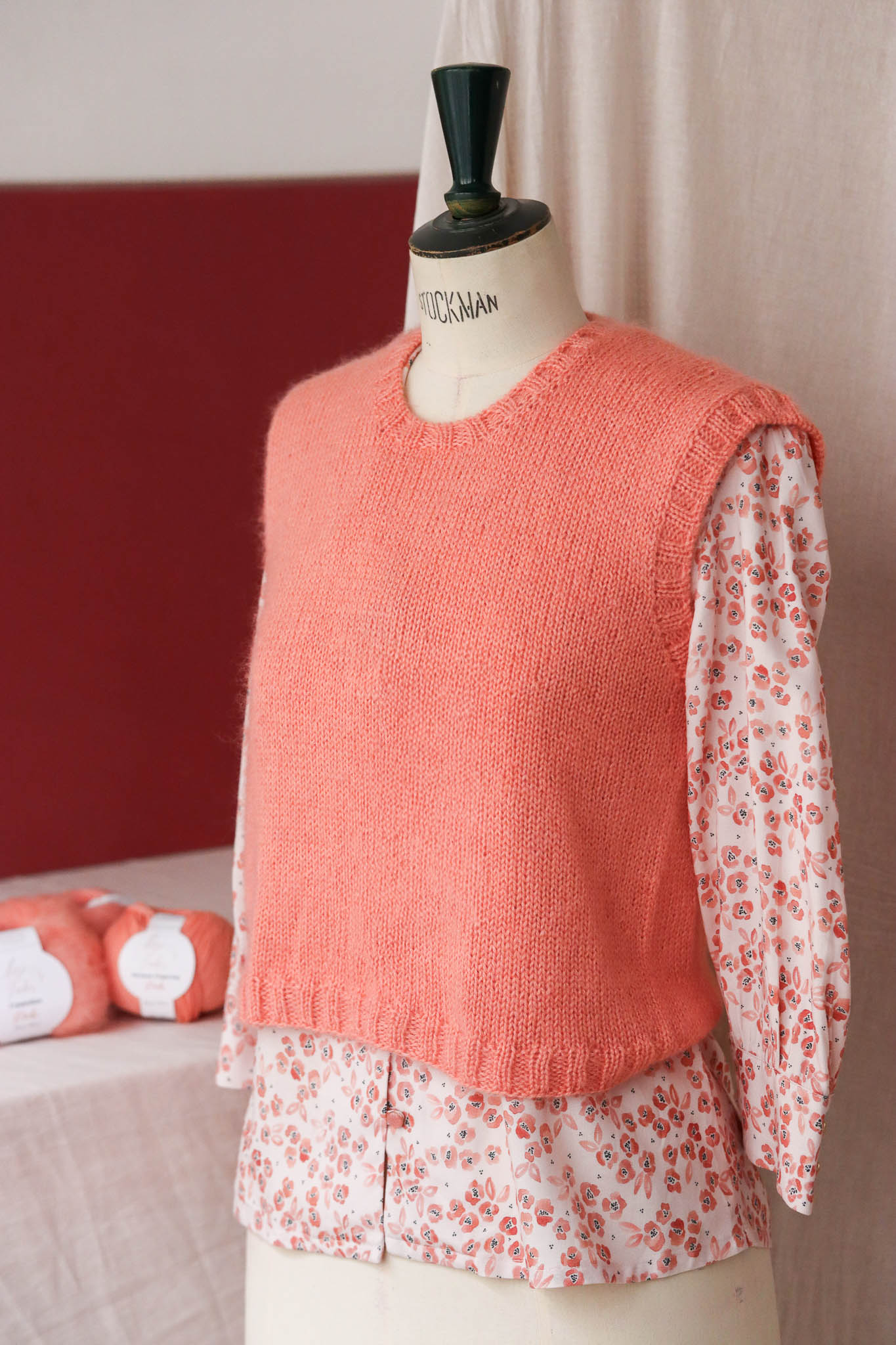 Kit tricot - Slipover Berthie