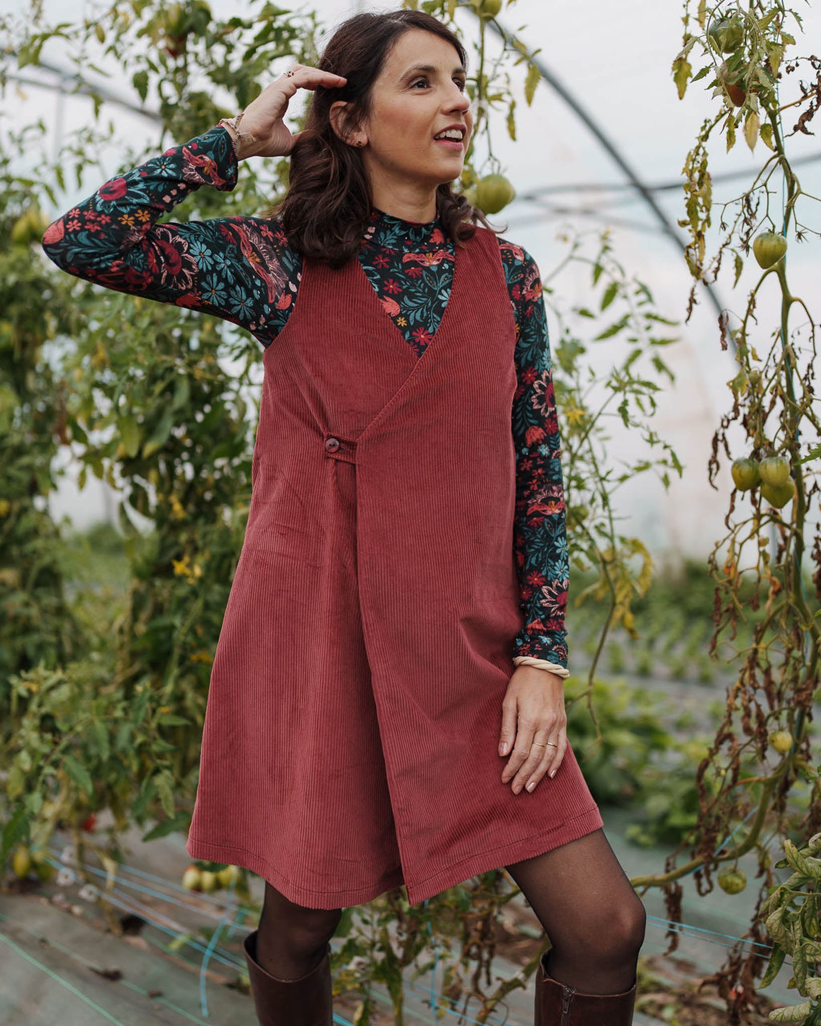 Kit Couture - Robe Dorothea - Terracotta