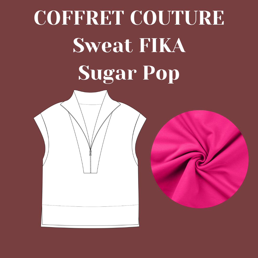 Sewing Box - Fika Sweatshirt - Sugar Pop