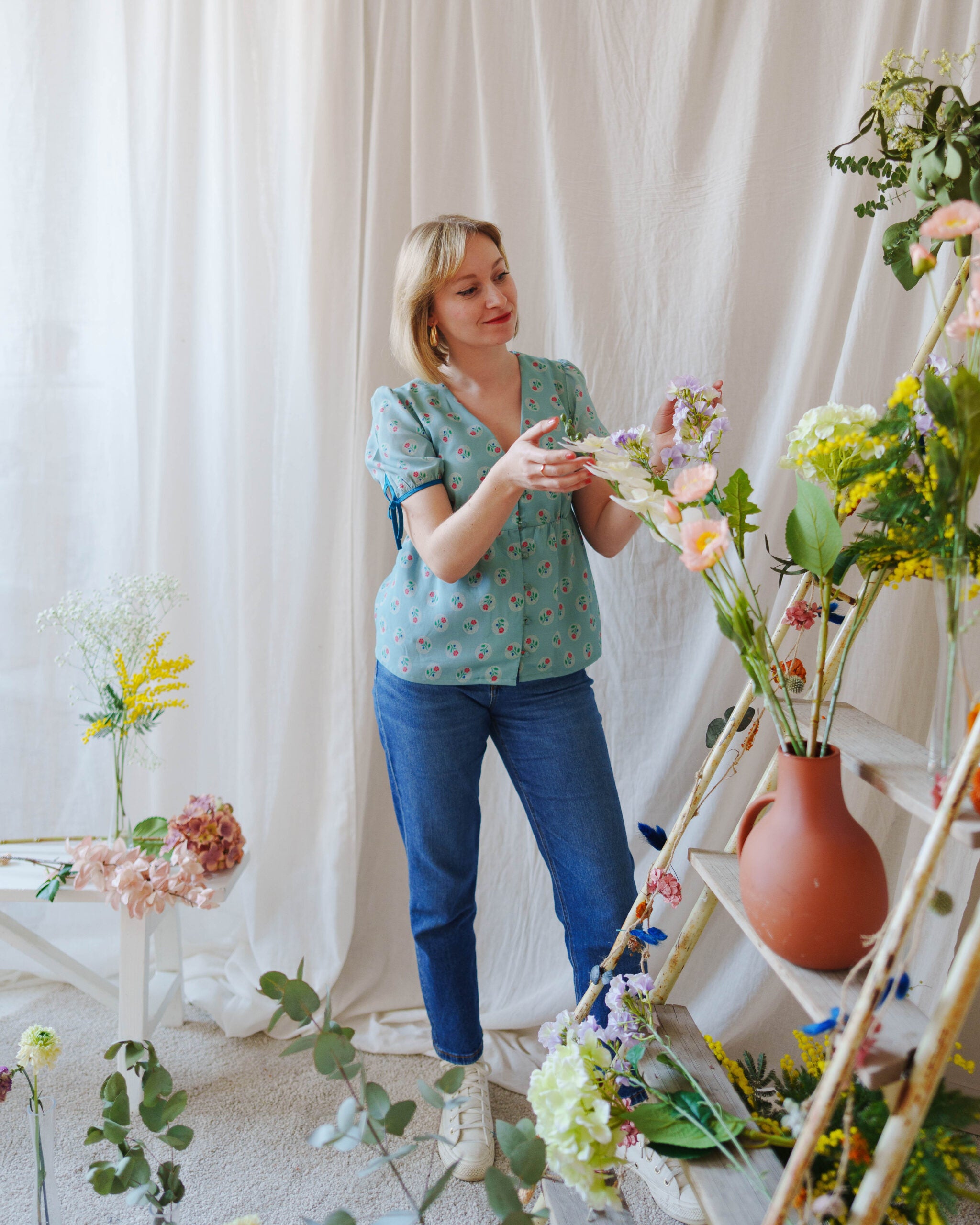 Viscose - Pois de Senteur