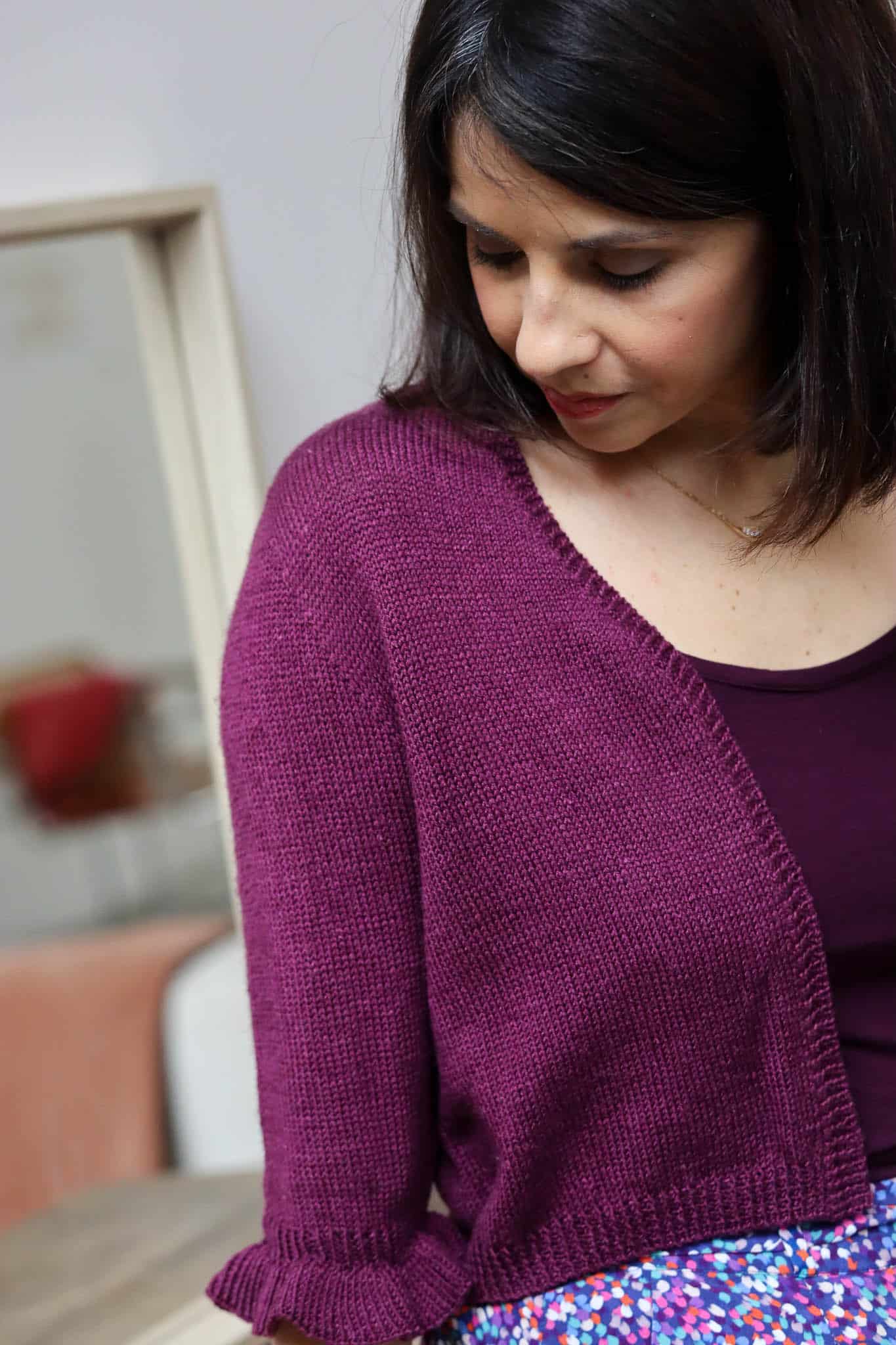 Mérinos & Soie - Violet