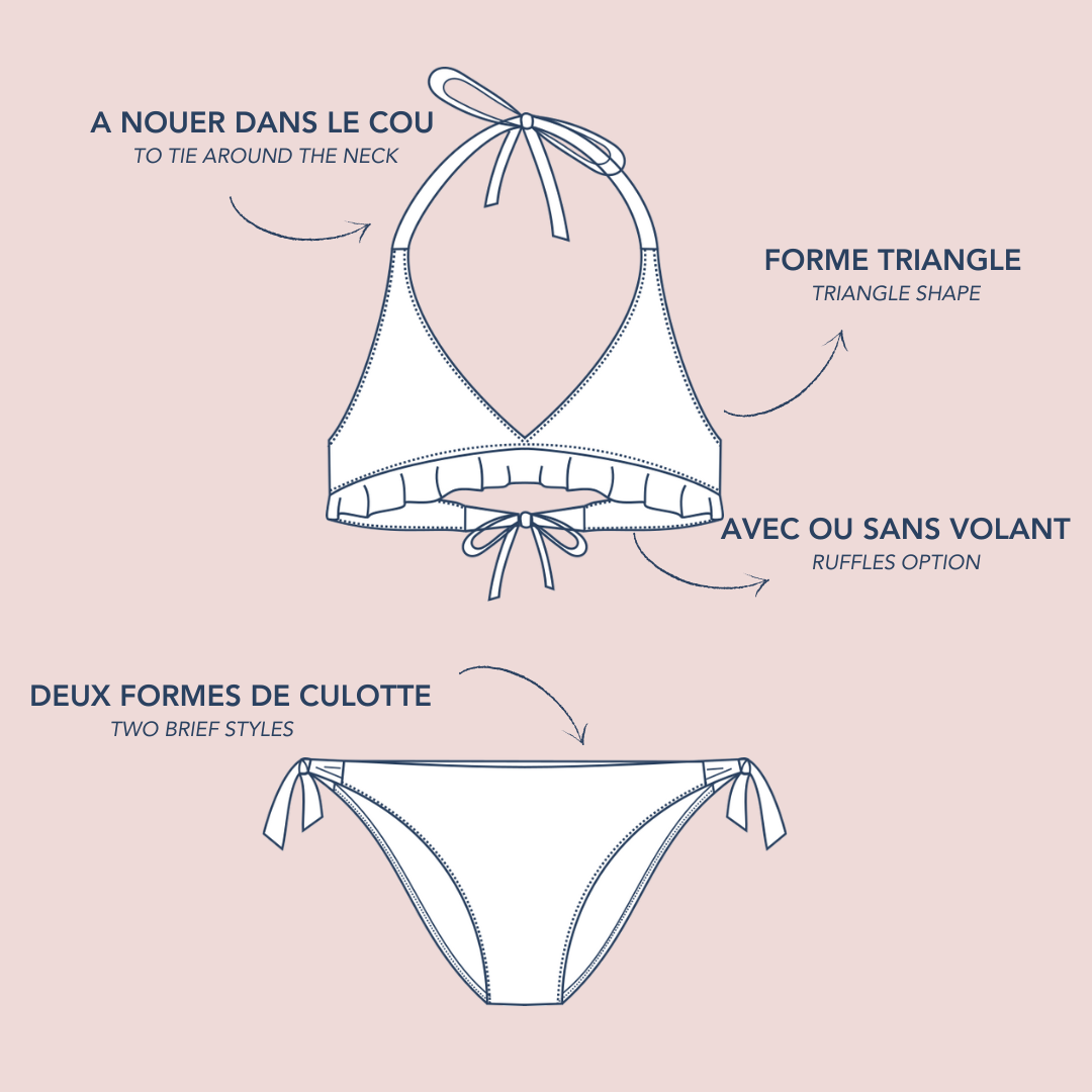 Maillot de bain Hello sunshine - PDF