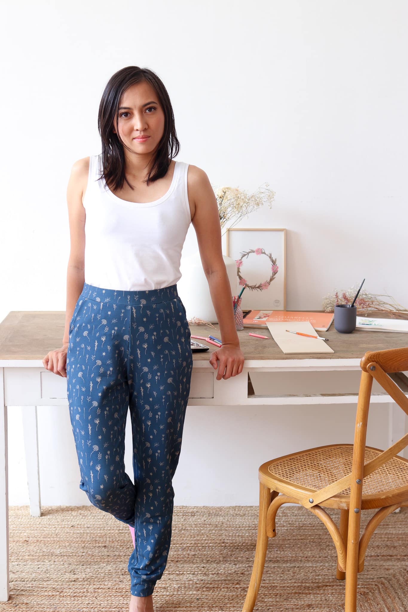 Cozy at home - Jardin secret (Sweatshirt et jogging) - PDF