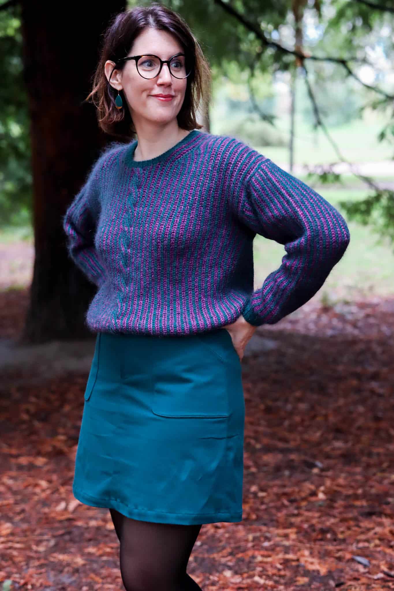 Gabardine - Fir Green