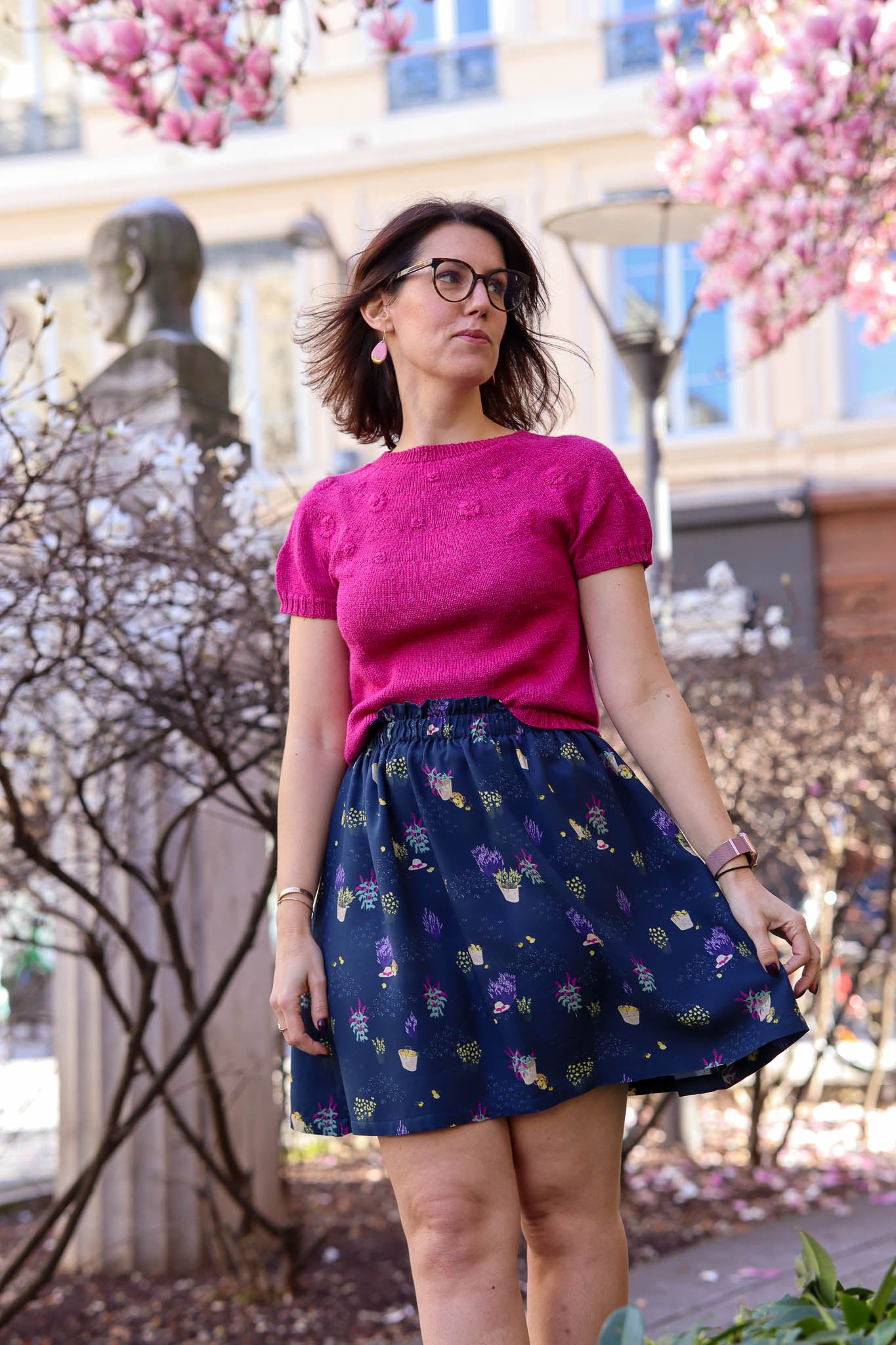 Pull - Gilet Rosée fingering - PDF