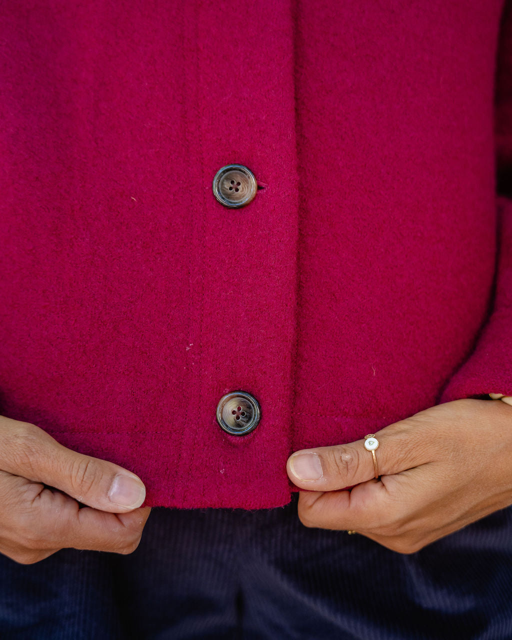 Coffret Couture - Manteau Matthew - Cerise/Joséphine