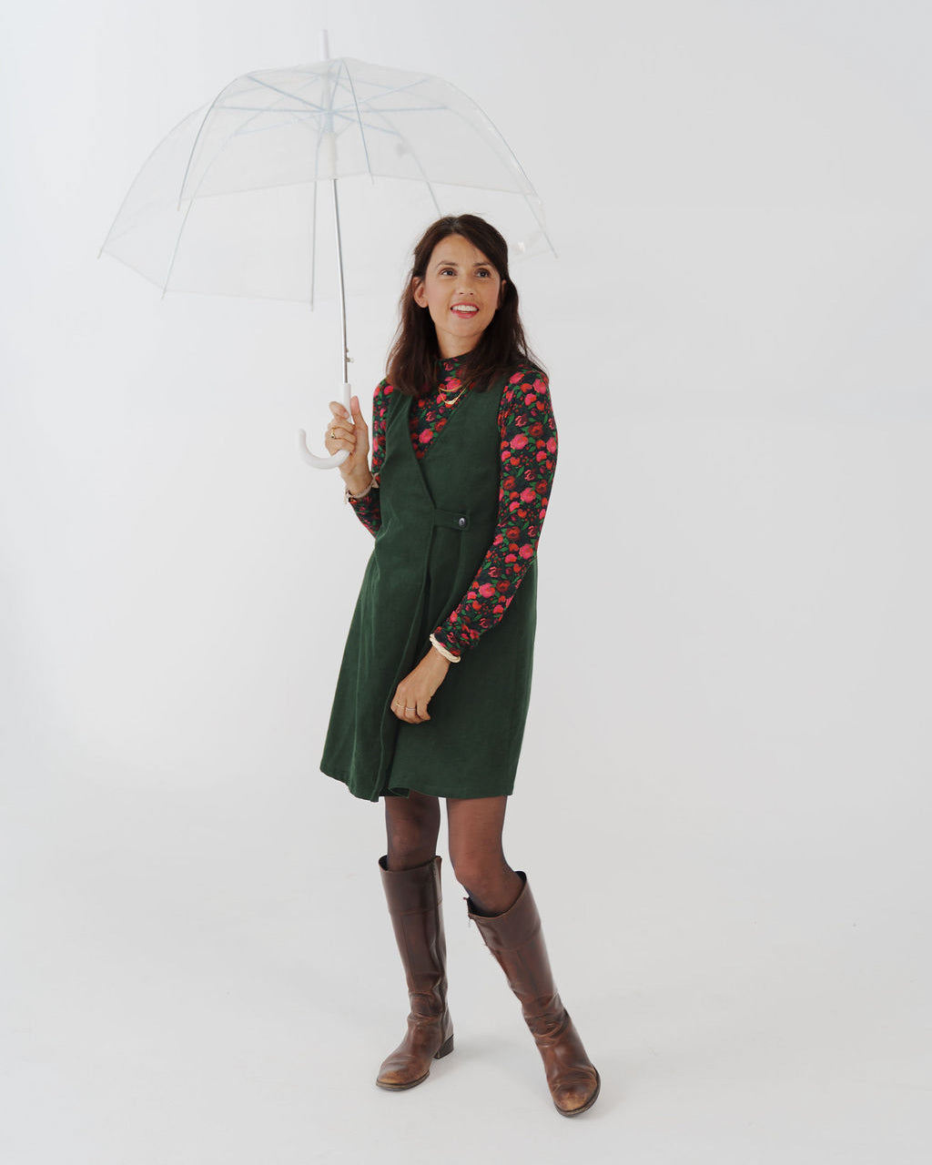 Kit Couture - Robe Dorothea - Vert Sapin