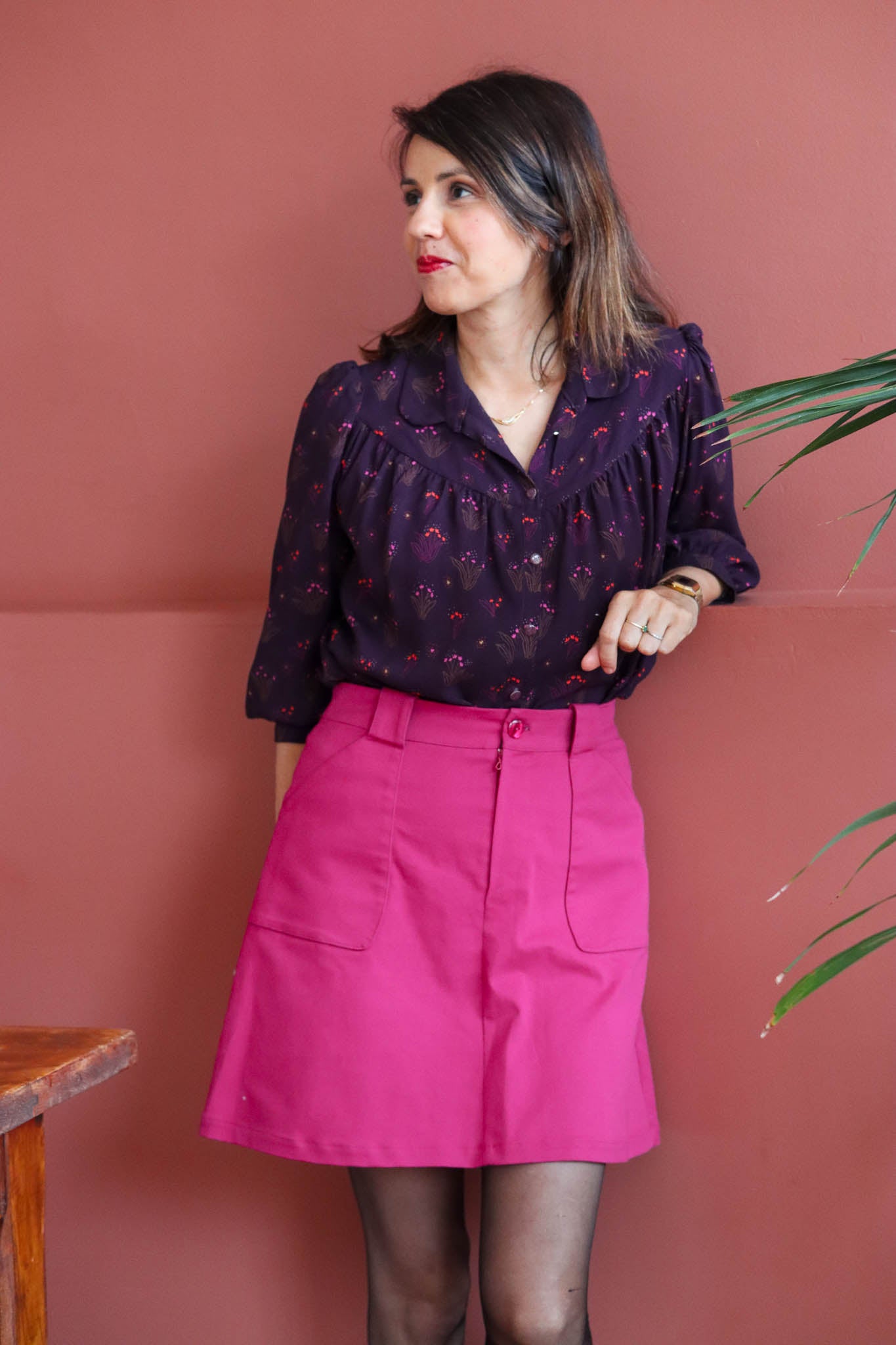 Gabardine - Super pink