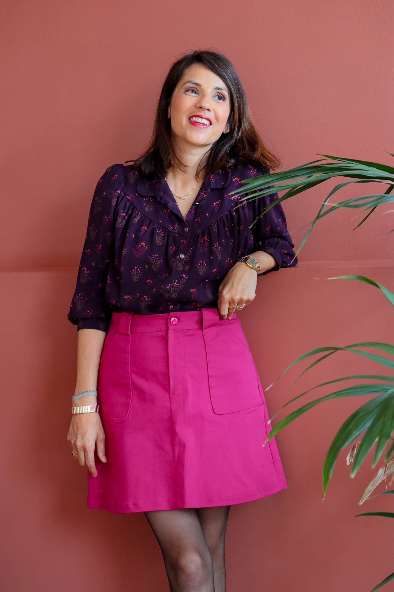 Gabardine - Super pink