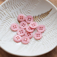 Daisy Button - Pale Pink