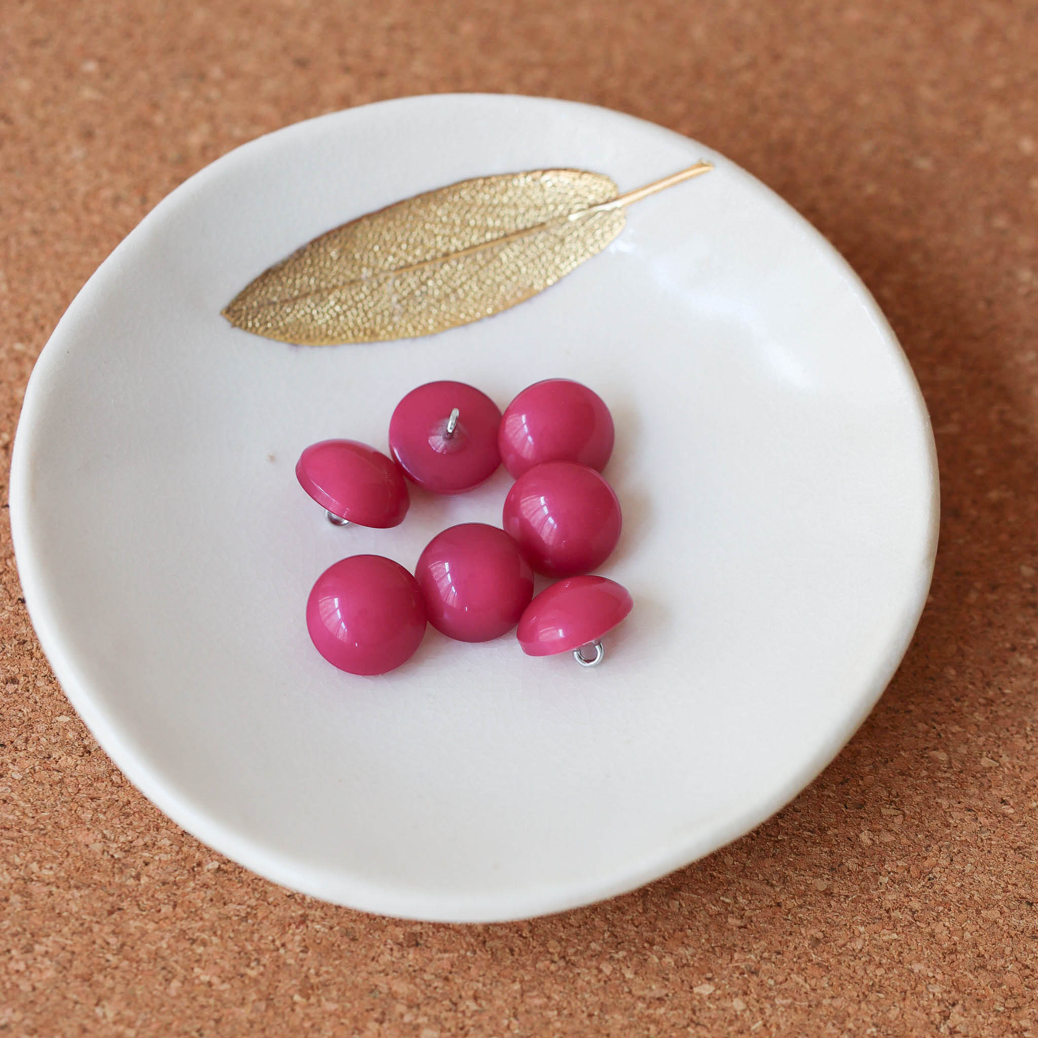 Bouton Moonlight - Fuchsia