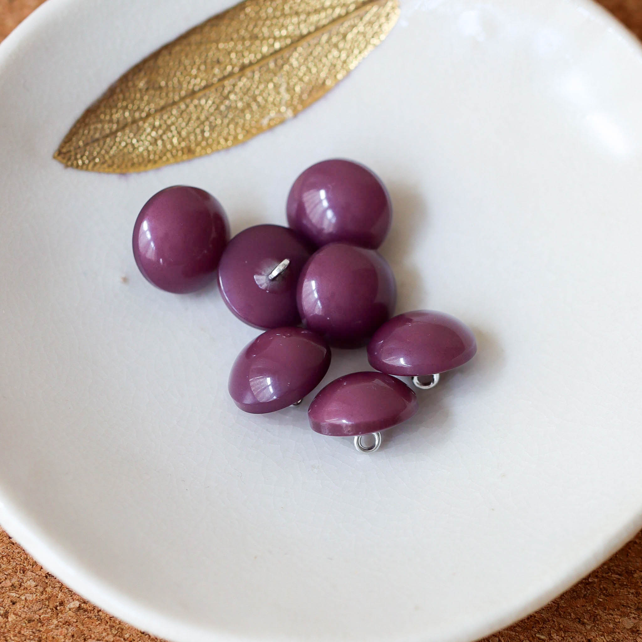 Bouton Moonlight - Violet