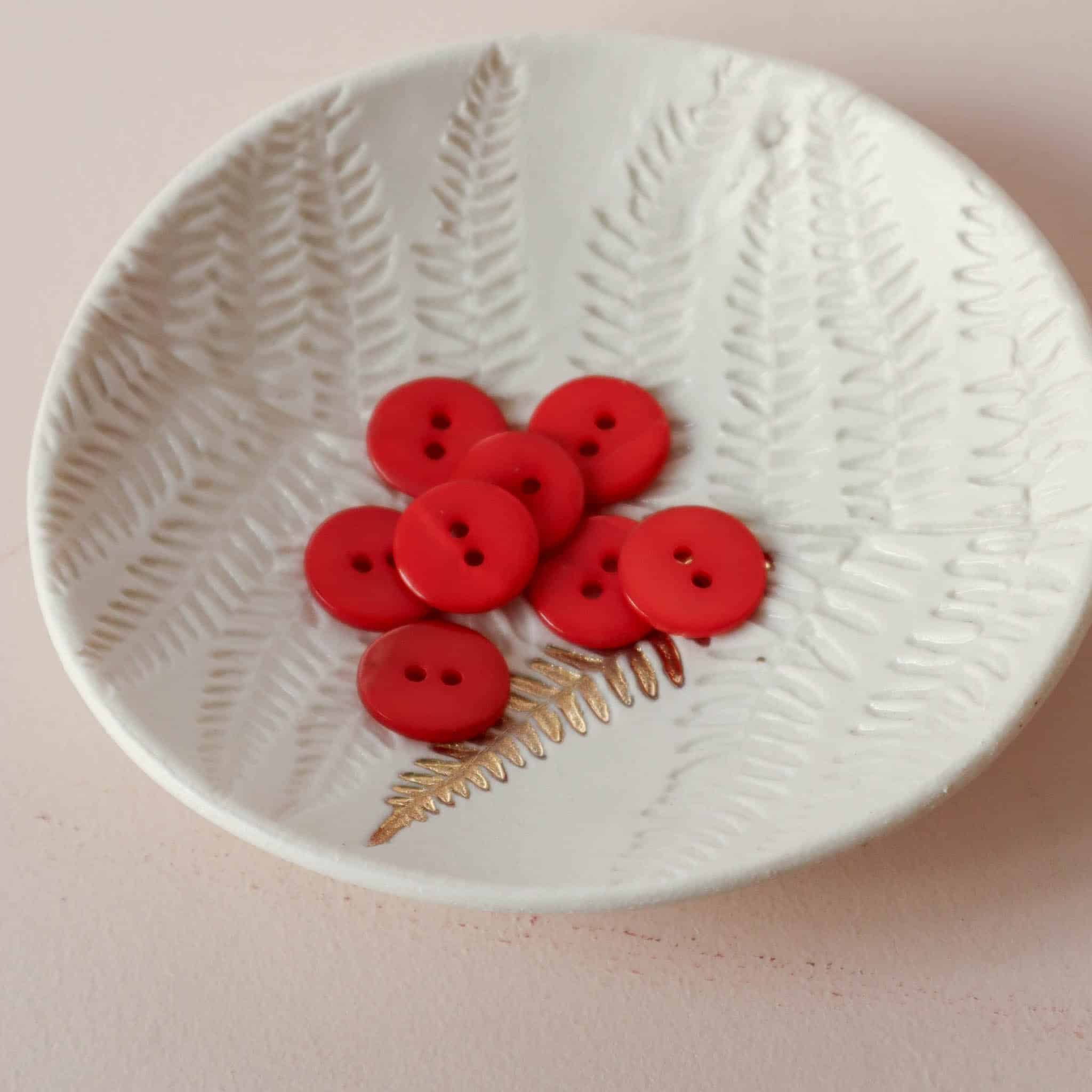 Bouton en nacre plat - Sunset