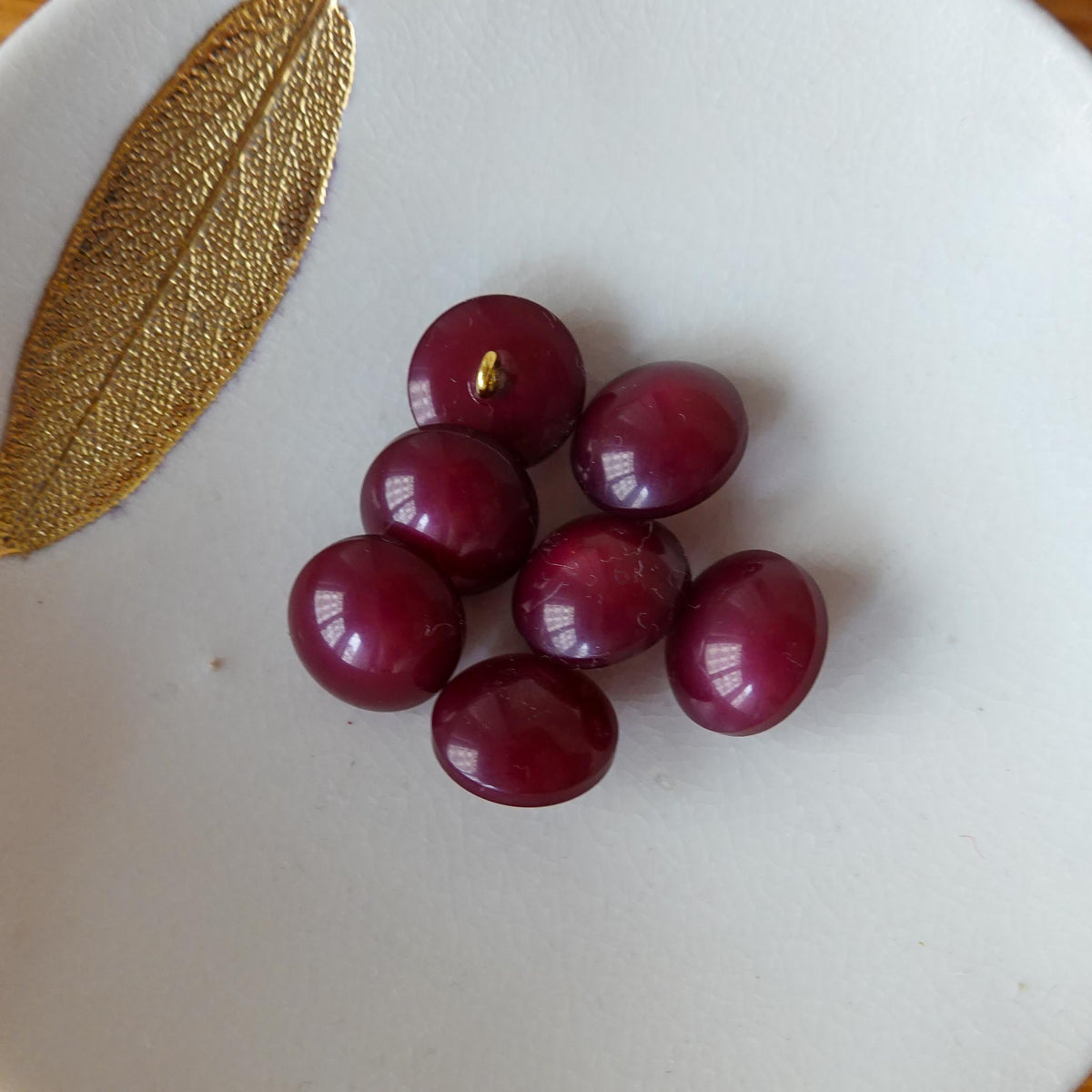 Bouton Moonlight - Lie de Vin