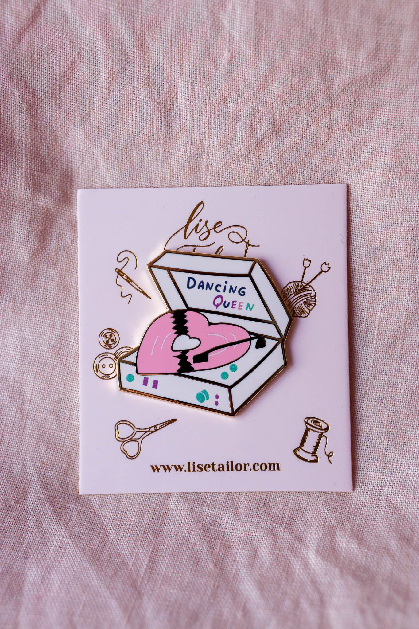 Porte aiguille aimanté - Dancing Queen