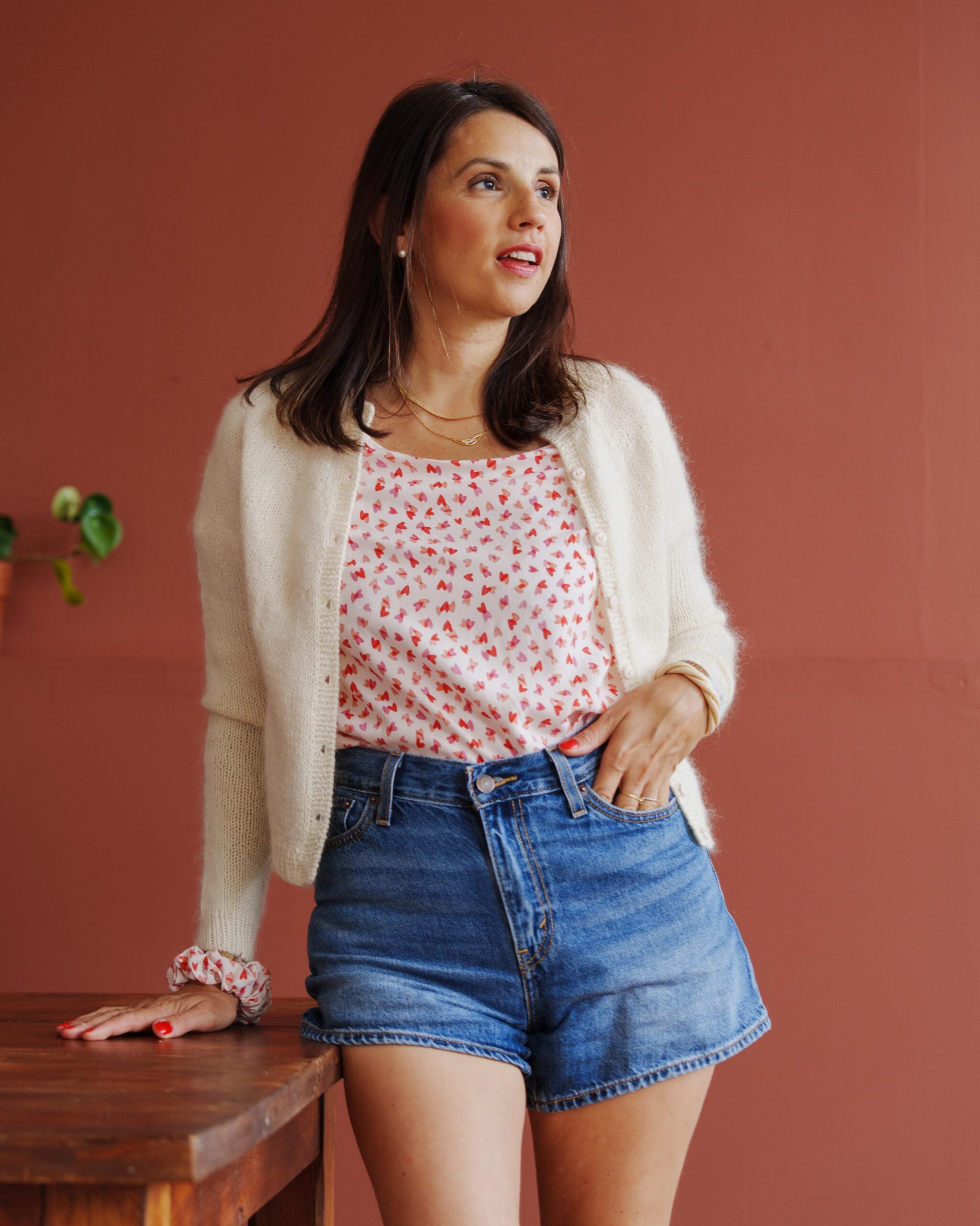 Pull - Gilet Rosée DK (Débutante) - PDF