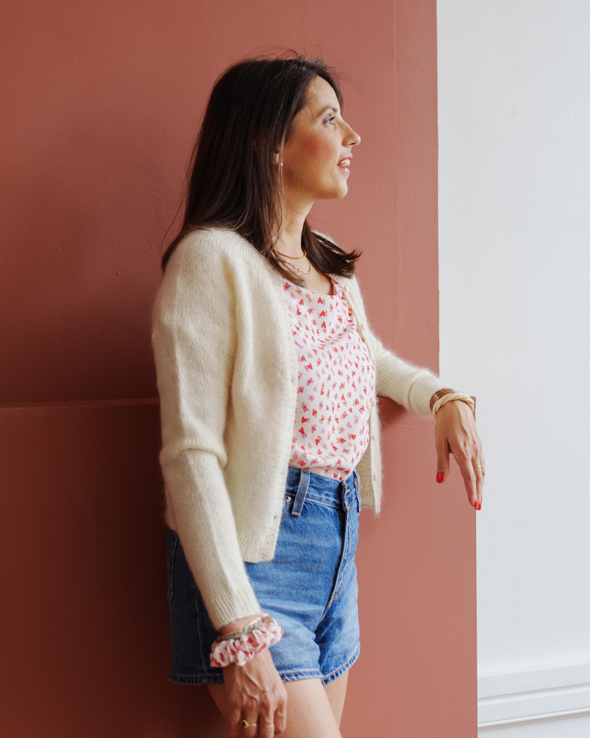 Pull - Gilet Rosée DK (Débutante) - PDF