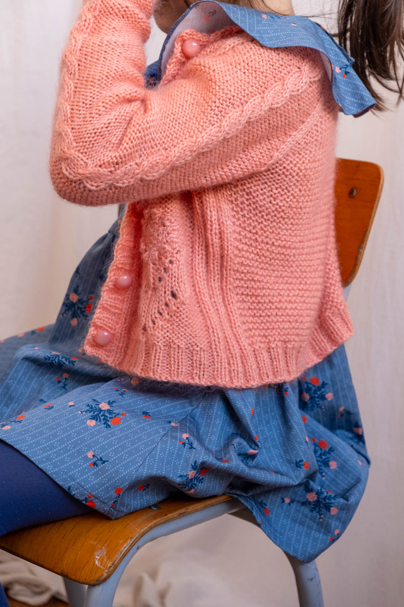 PETITE Gilet Fleur - PDF