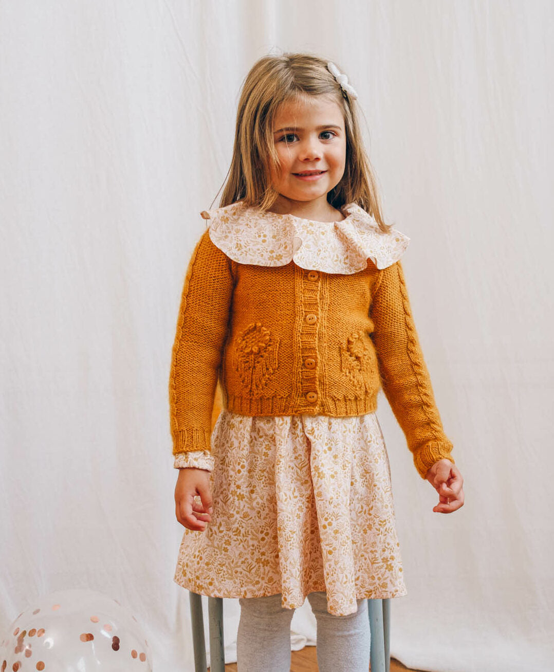 PETITE Gilet Fleur - PDF