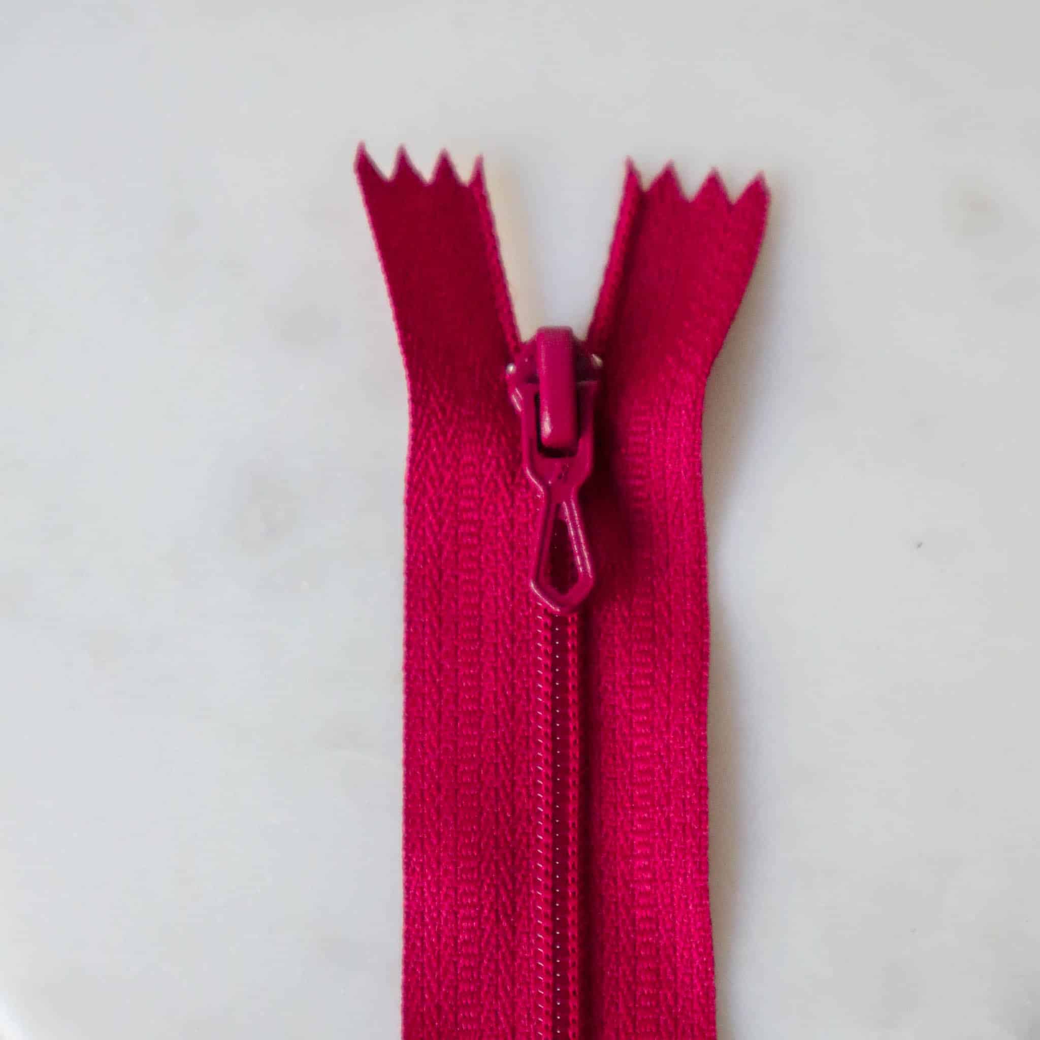 Fermeture éclair - Super pink