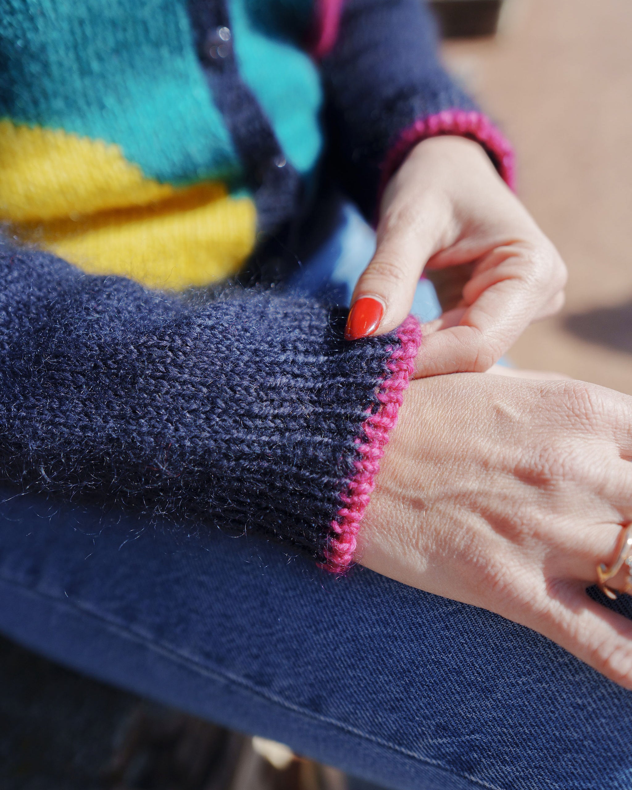 Gilet Arc-en-ciel - PDF