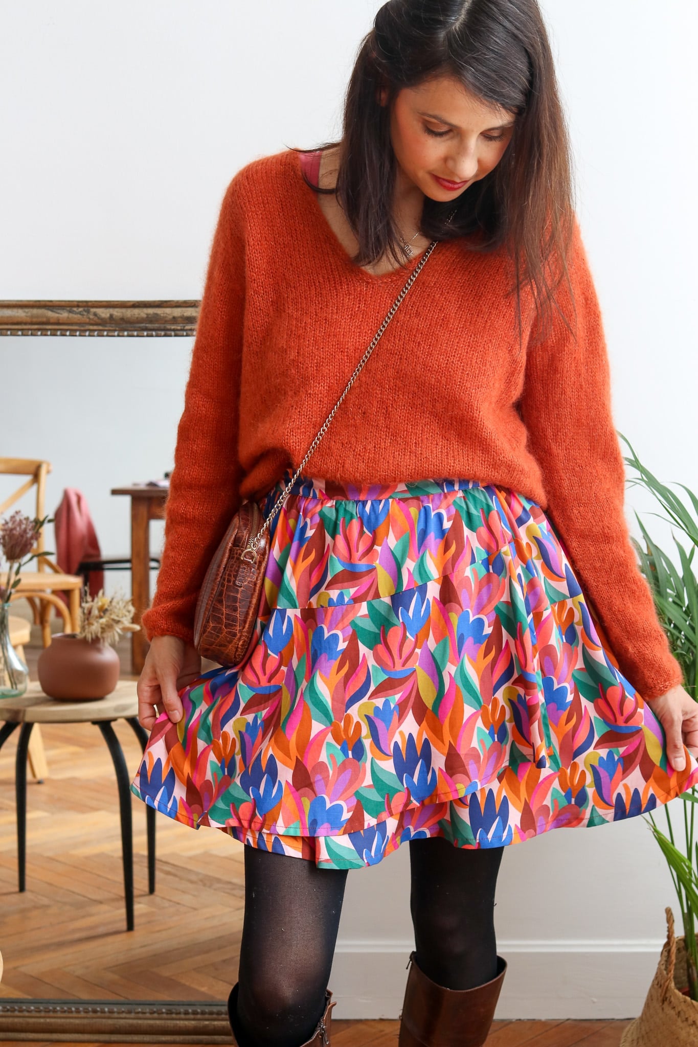 Mohair & soie - Caramel