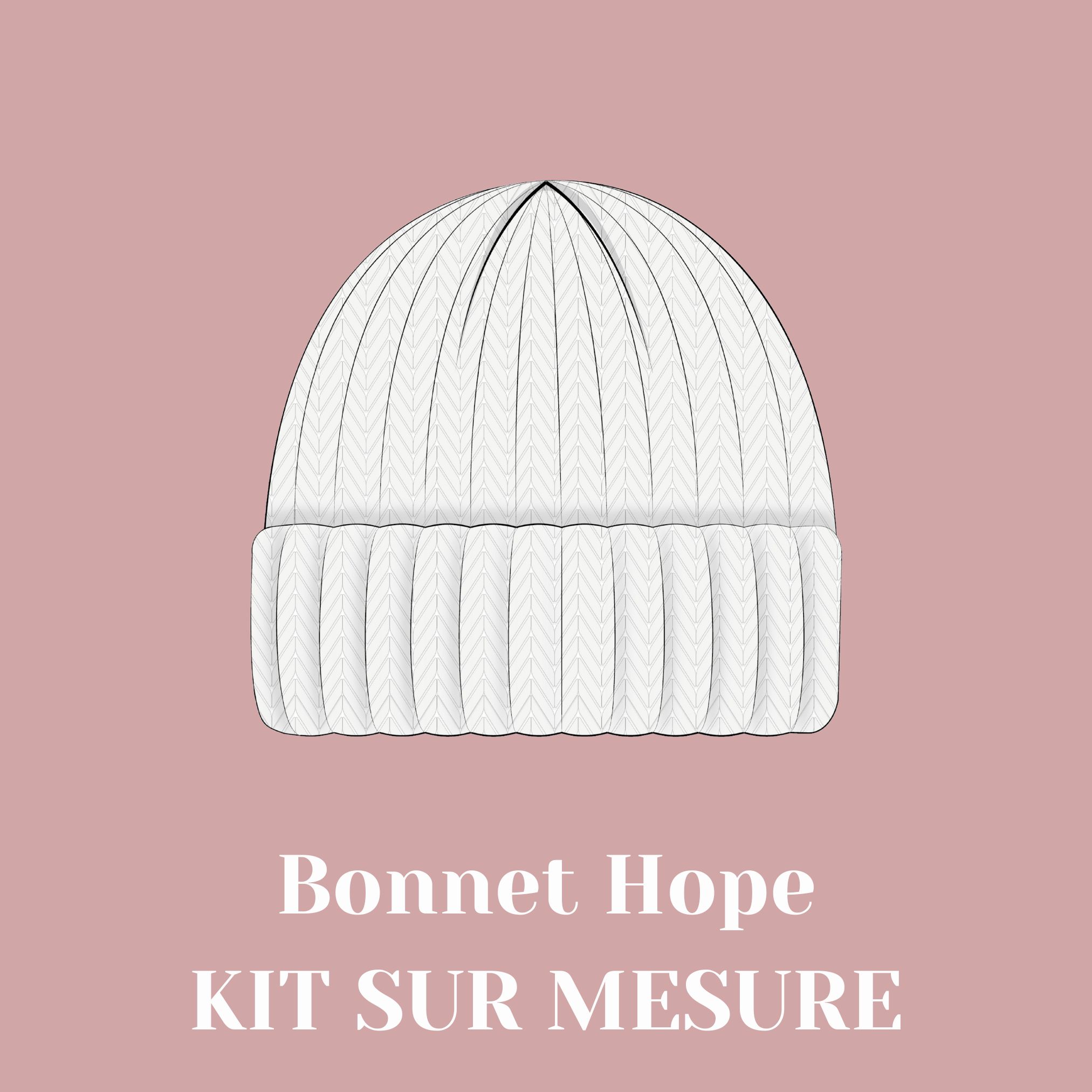 Kit tricot - Bonnet Hope