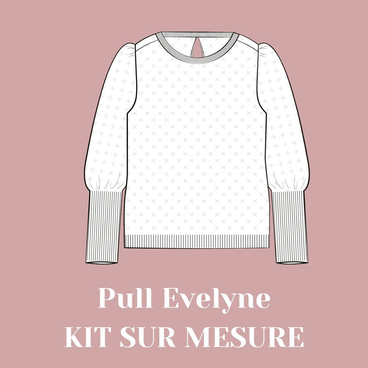 Knitting kit - Evelyne Sweater