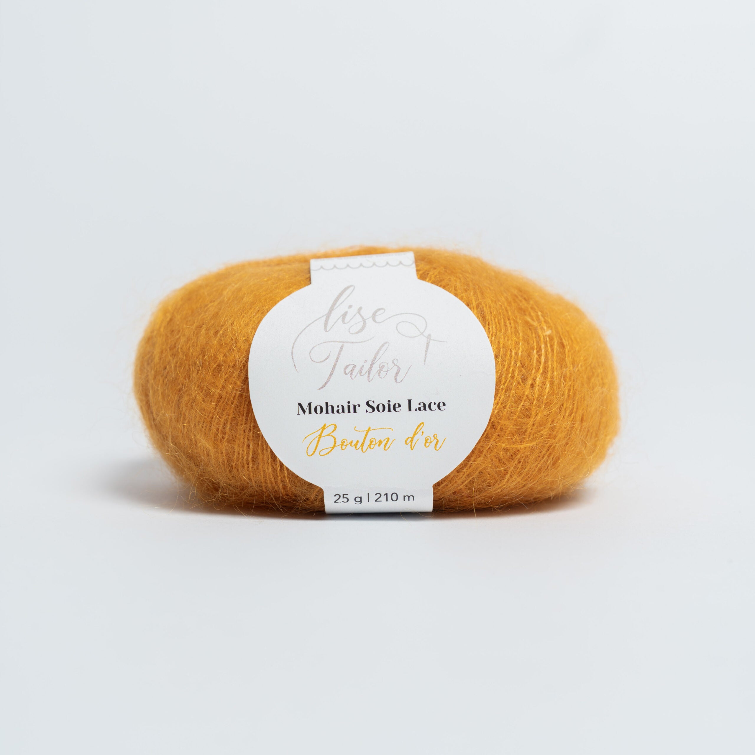 Mohair & soie - Bouton d'or