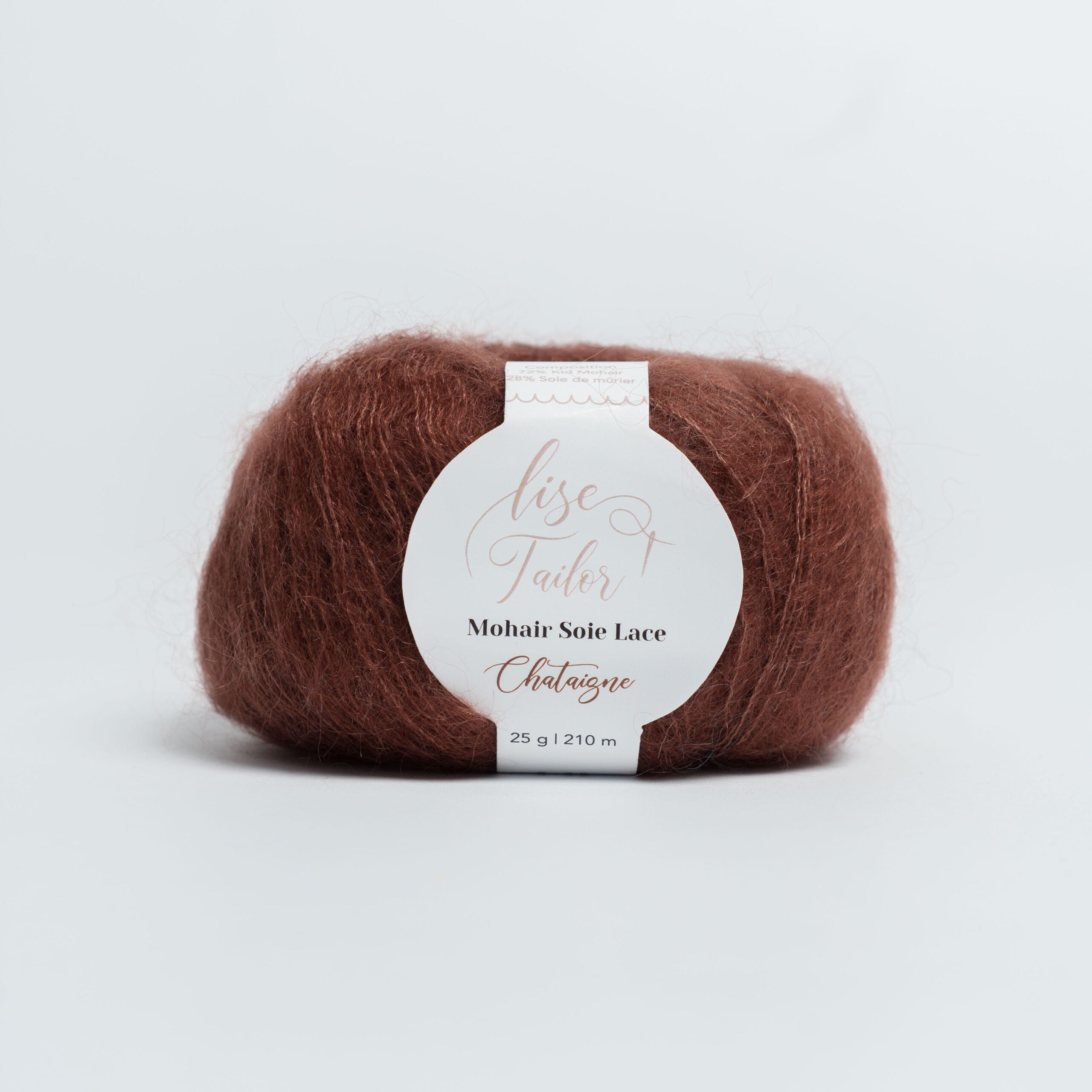Mohair & soie - Châtaigne