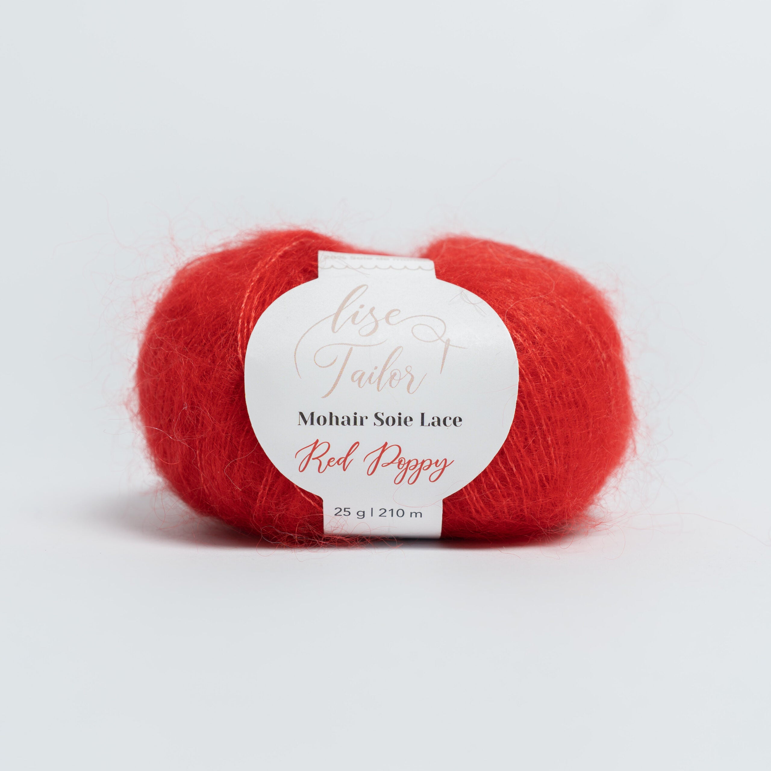 Mohair & soie - Red Poppy