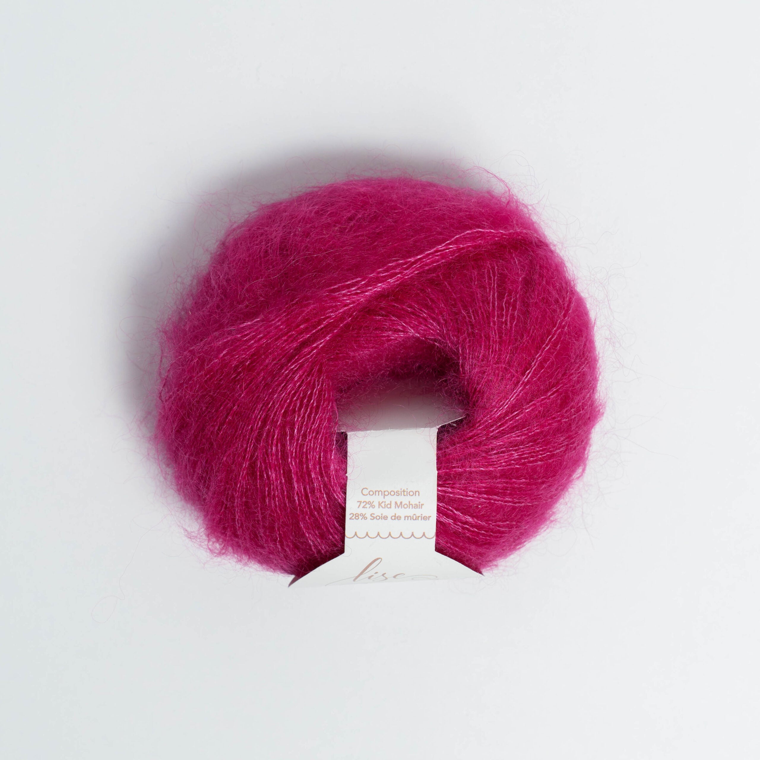 Mohair & soie - Super Pink